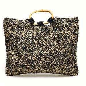 Laggo Bali Straw Handbag NEW